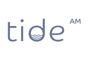 Logo tide am tide bleu