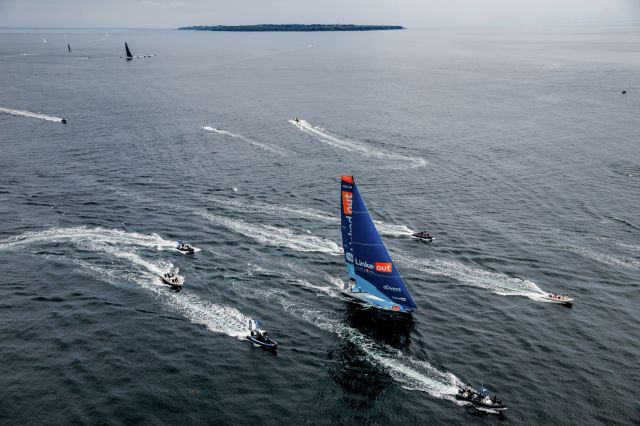 Départ de The Ocean Race Europe - Lorient La Base