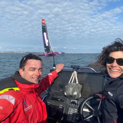Arnaud Jarlegan et Karine Fauconnier - Stage Ocean Fifty