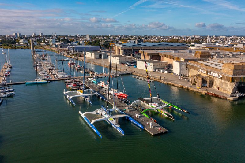 Pôle course au large Lorient La Base   Crédit photo Fly HD min