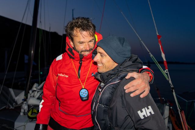 Arrivée de Pierre Le Roy et Cédric Faron 1ers en proto