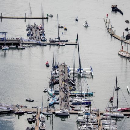 Départ de The Ocean Race Europe - Lorient La Base