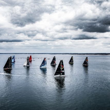 Départ de The Ocean Race Europe - Lorient La Base - Thomas Ruyant